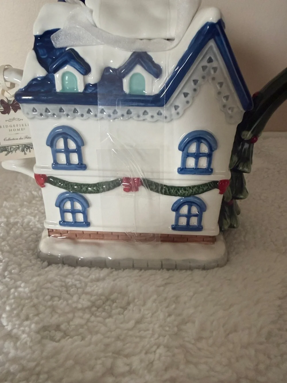 Ridgefield Home Holiday Christmas 🎄 School Teapot NEW!